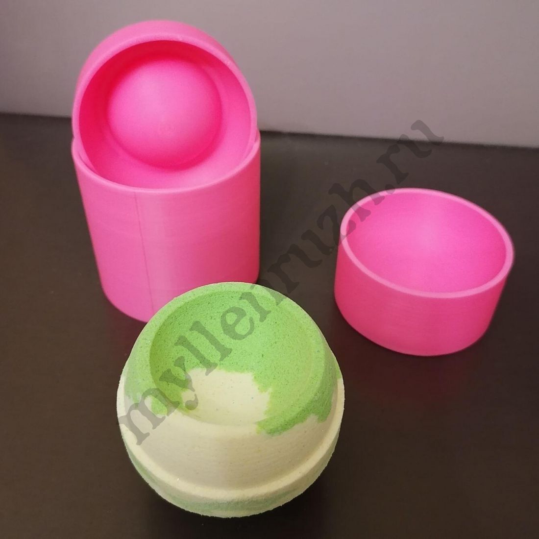 3D форма для бомбочек, Чаша 6 см (предварительный заказ)