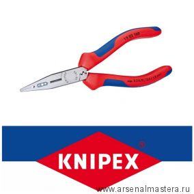 Плоскогубцы электрика для монтажа проводов KNIPEX 13 02 160