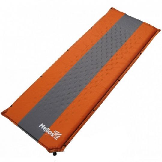Коврик HELIOS самонадувающийся оранжевый HS-004 190х65х4