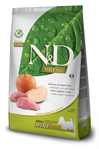 N&D BOAR & APPLE Adult mini (НД Кабан и Яблоко для собак мелких пород)
