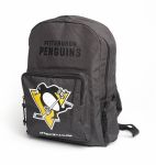 Рюкзак с символикой NHL детский Pittsburgh Penguins, черн. (ТМ ATRIBUTIKA&CLUB)