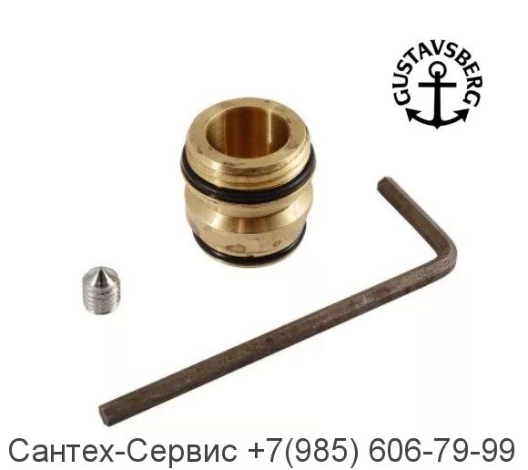 GB41636359 01 Латунный ниппель для ванно-душевого смесителя Gustavsberg