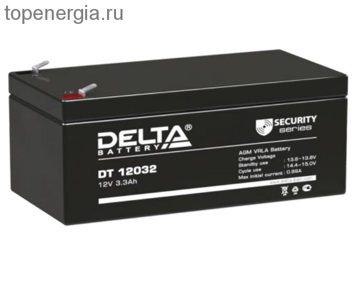 Аккумулятор герметичный VRLA свинцово-кислотный DELTA DT 12032