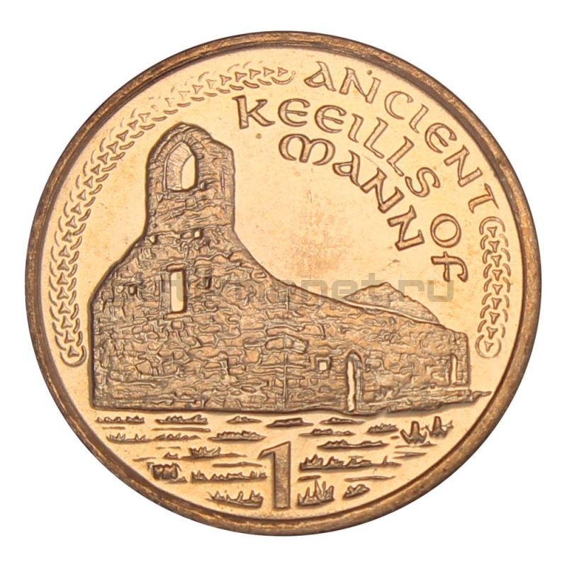 1 пенни 2002 Остров Мэн