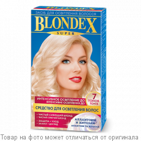 Блондекс-супер.Средство для осветления волос ХИТОЗАН (в собр.виде и с бальзамом), шт