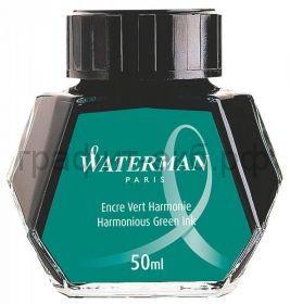 Чернила Waterman зеленые Harmonious Green 50мл CWS0110770