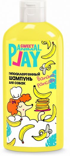 Шампунь Animal play sweet 300мл дсобак гипоаллергенный Банан
