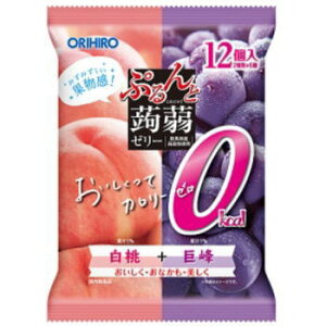 Orihiro желе персик и виноград 12шт