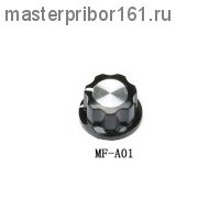 MF-A01 , Ручка карболитовая для РЭА D19мм отв. 6,0мм