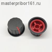 Ручка потенциометра Черно-Красная