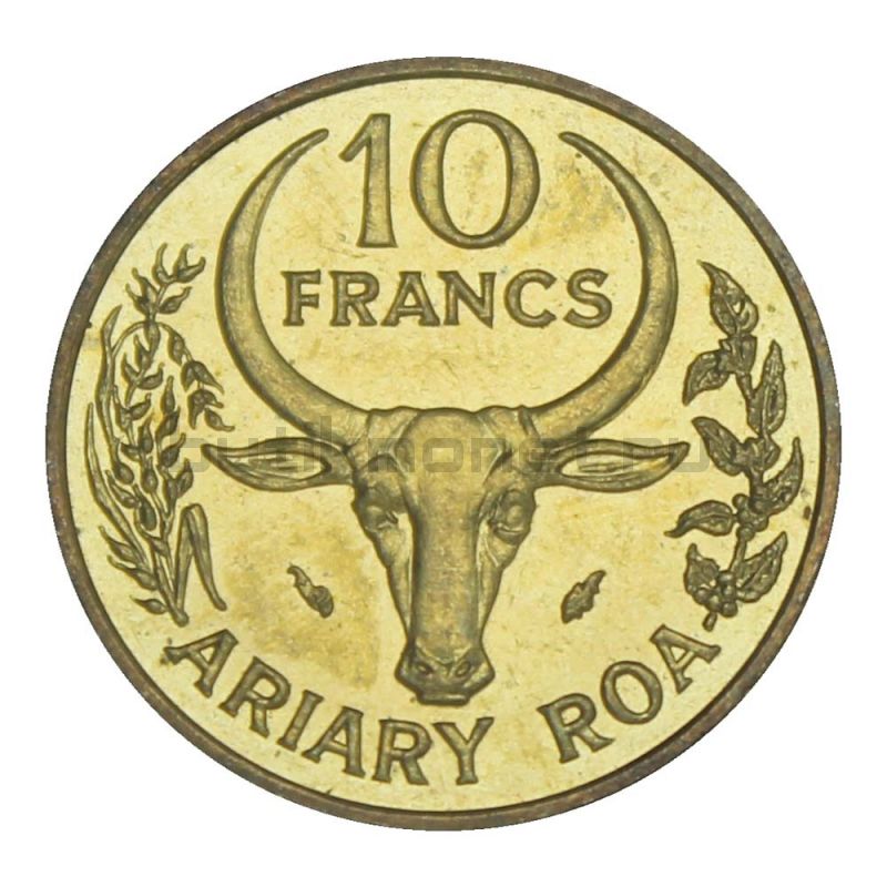 10 франков 1984 Мадагаскар