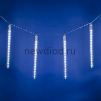 Занавес сосульки ULD-E3005-300/DTK WHITE IP44 ICICLE 7Вт 2,7м 300д белый провод прозрачный