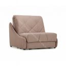 Кресло-кровать Мигель-0,8 (Velutto 06 (велюр) светло-коричневый)