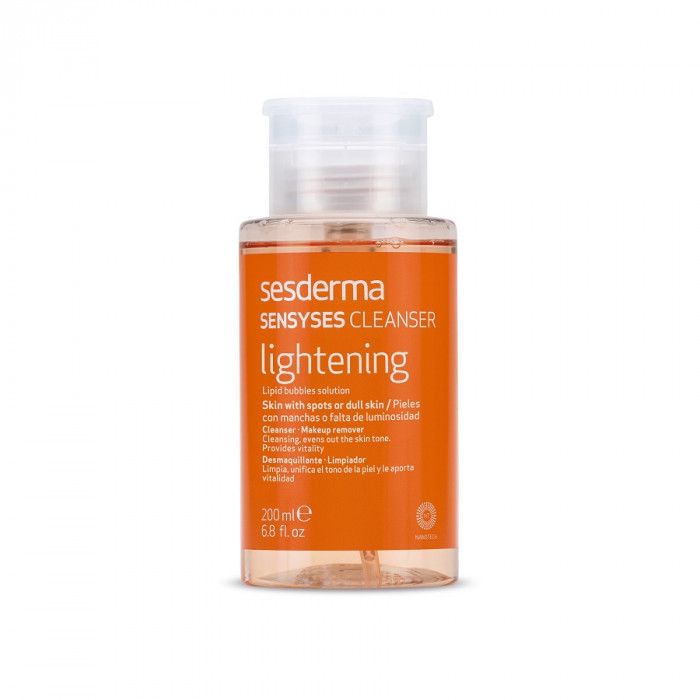 SENSYSES CLEANSER Lightening – Лосьон липосомальный для снятия макияжа для пигментированной и тусклой кожи Sesderma (Сесдерма) 200 мл