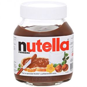Nutella Qoz-findıq kakao qatqısı ilə, 350 gr