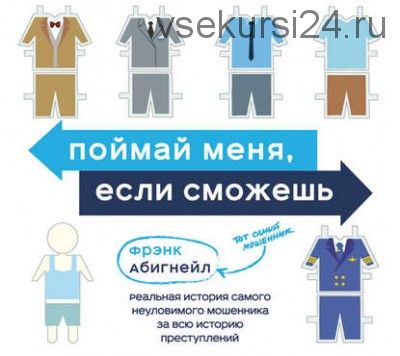 Поймай меня, если сможешь. Реальная история самого неуловимого мошенника (Фрэнк Абигнейл)