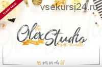 [OlexStudio] Font Bundle. Набор Шрифтов от Студии The OlexStudio PUA