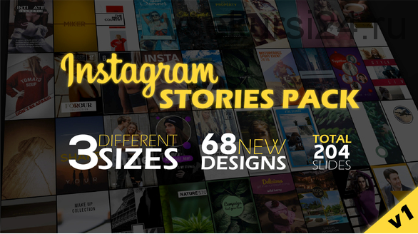 [videohive] Пакет шаблонов для Instagram - Instagram Stories Pack