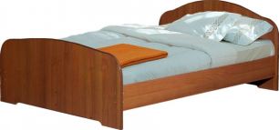Кровать двойная №1 (1800х2000) лдсп Итальянский орех