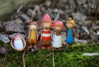 Миниатюрные куклы из дерева (katya_kotyasya)