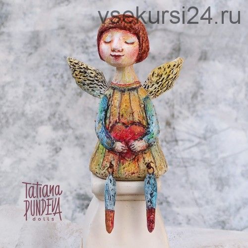 [Куклы] Пасхальный ангел (Татьяна Пундева)