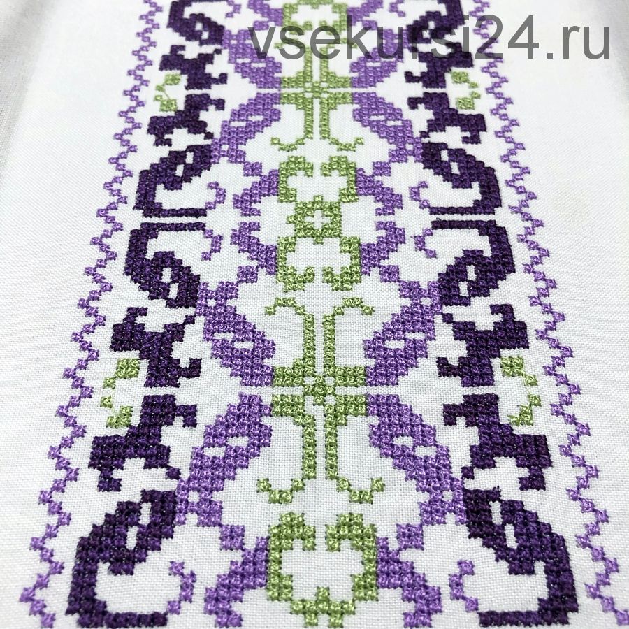 [New Embroidery] Бордюры крестом ' Нежность' (Birochka)