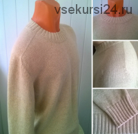МК Мужской свитер с рукавом-погоном (stavros2011)
