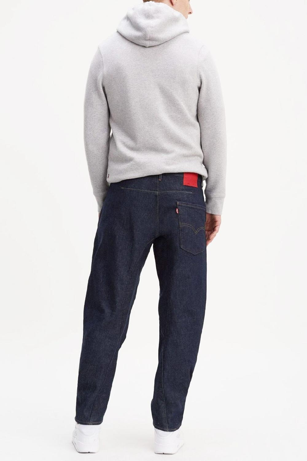 relaxed straight levis