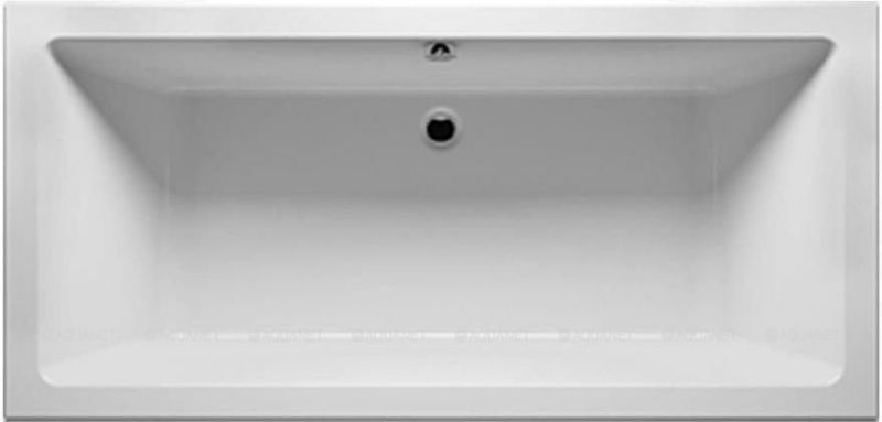 Прямоугольная акриловая ванна Riho Lugo 170x75 без гидромассажа с тонким бортом BT0100500000000