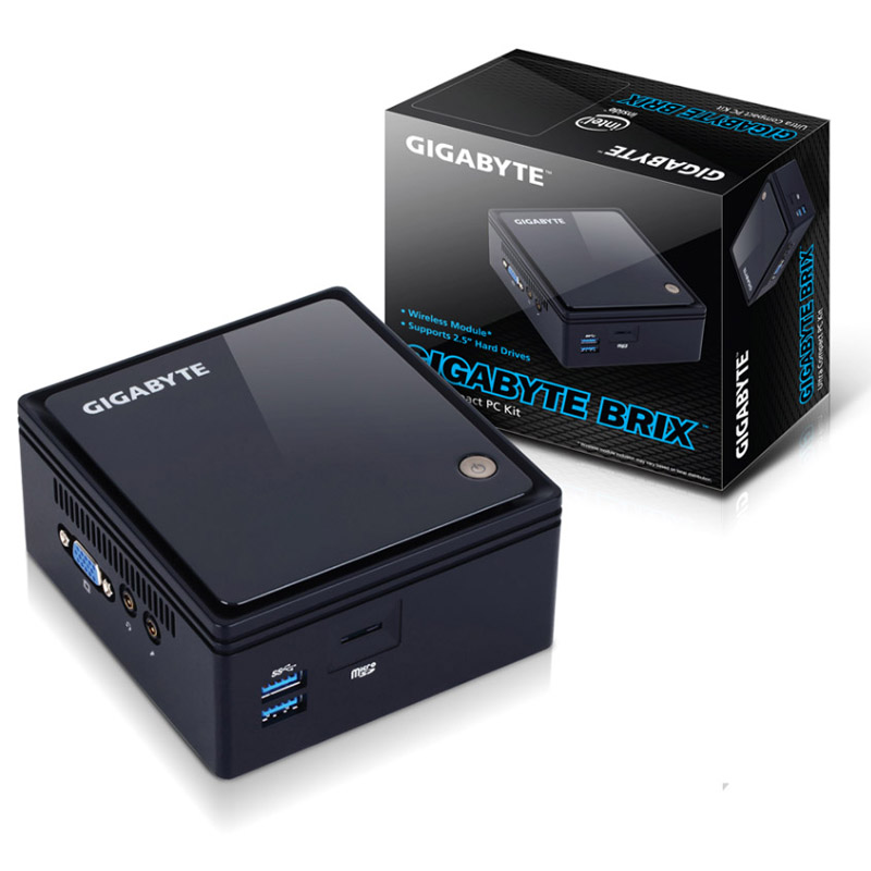 Платформа Gigabyte BRIX Mini PC, GB-BACE-3160