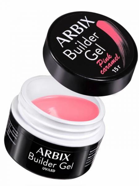 Arbix Builder Gel   "Pink Caramel"  15 мл