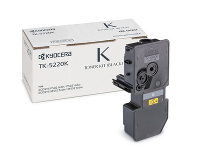 Тонер-картридж Kyocera TK-5220K Лазерный Черный 1200стр, 1T02R90NL1