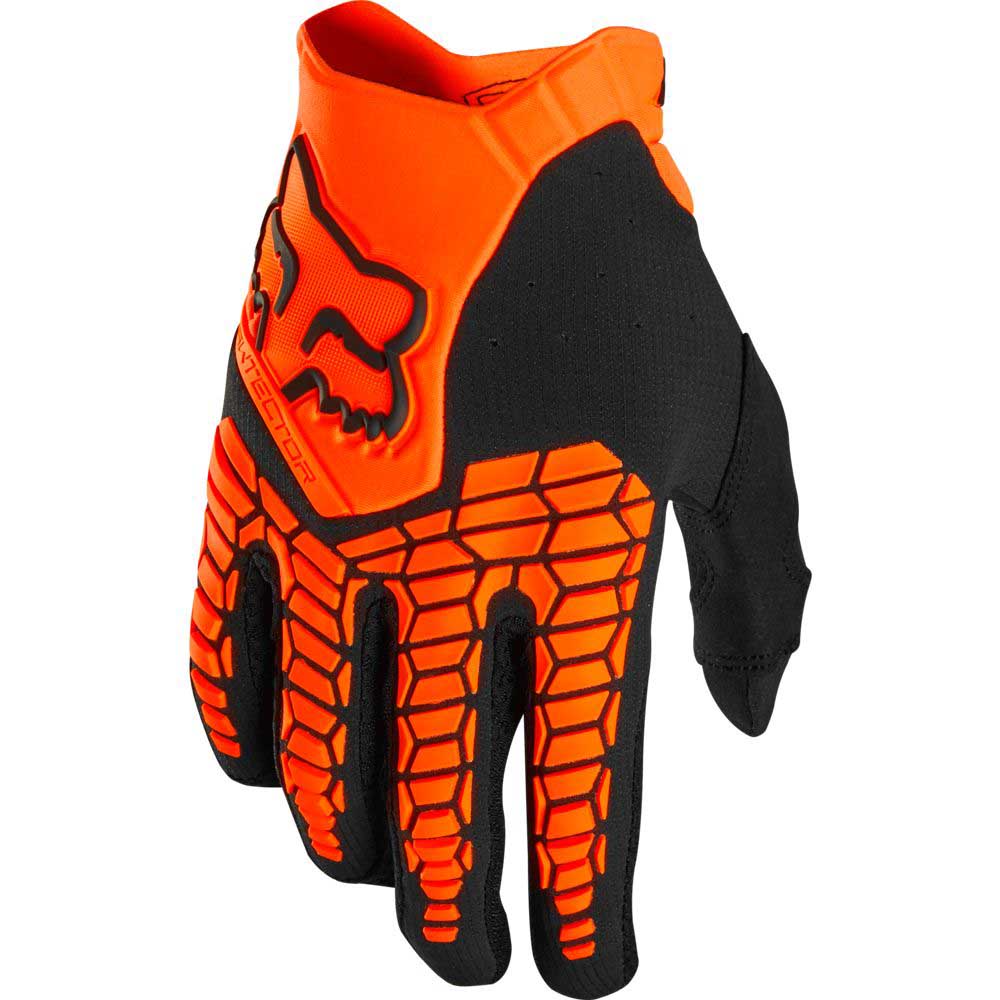 Fox Pawtector Flo Orange (2022) перчатки для мотокросса