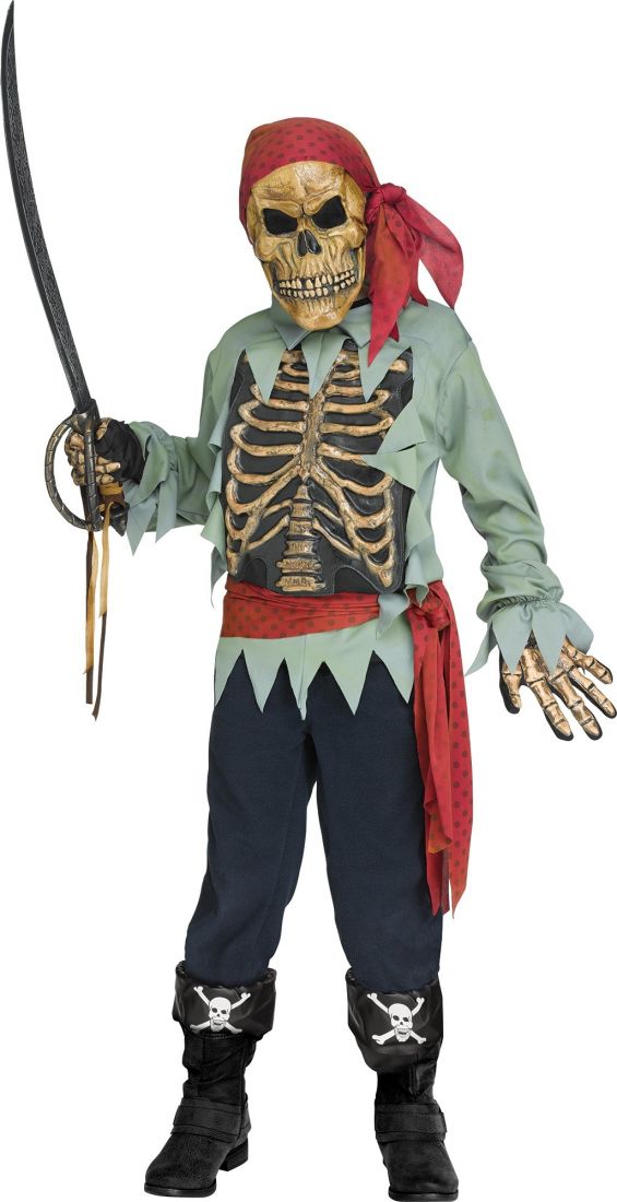 Детский костюм Скелета пирата