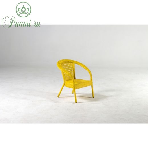 Кресло DECO мини, 45*45*52 см, цвет желтый