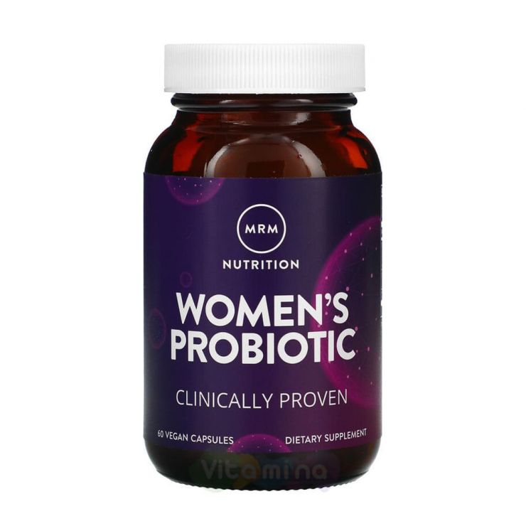 MRM Women's Probiotic Пробиотик для женщин, 60 капс.