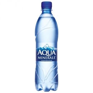 Вода питьевая AQUA MINERALE газированная ПЭТ 0,5л