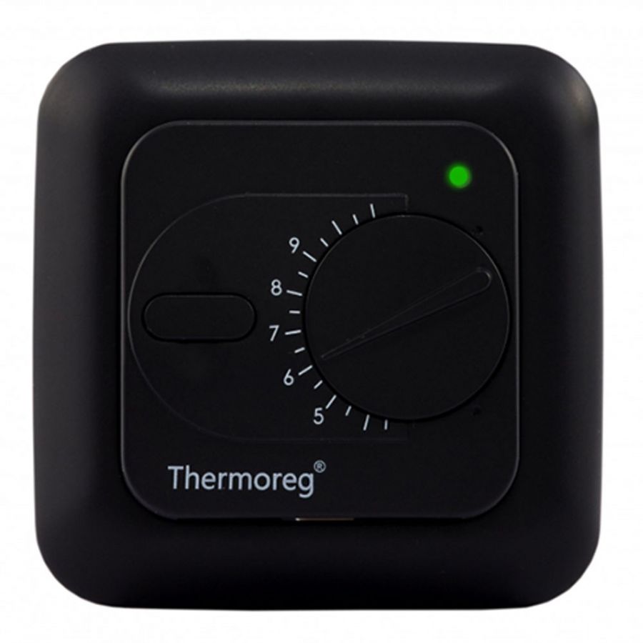Терморегулятор для теплого пола Thermo Thermoreg TI-200 Black 16 А/3600 Вт