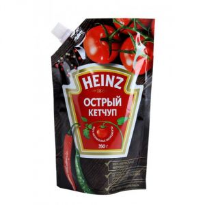 Кетчуп Heinz 350г Острый