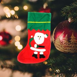 Носок для подарков Дед Мороз, 36 х 22 см, вид 1