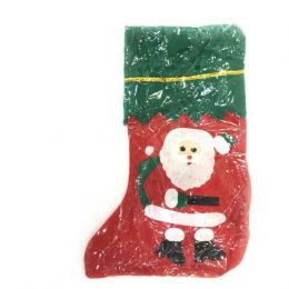 Носок для подарков Дед Мороз, 36 х 22 см, вид 2