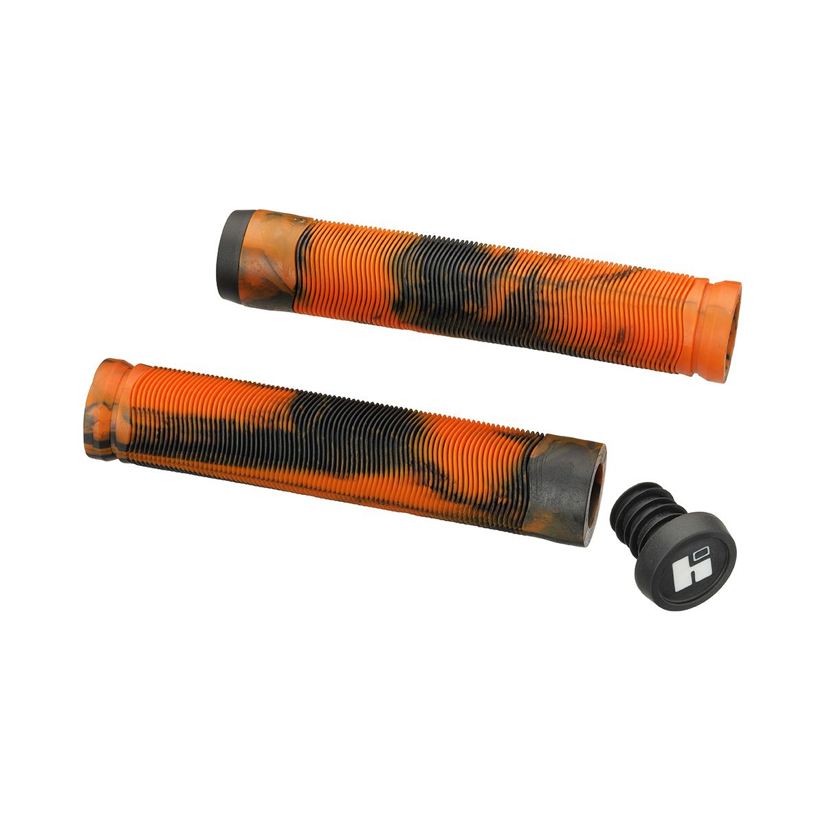 Грипсы HIPE H4 Duo 155 мм черно-оранжевые