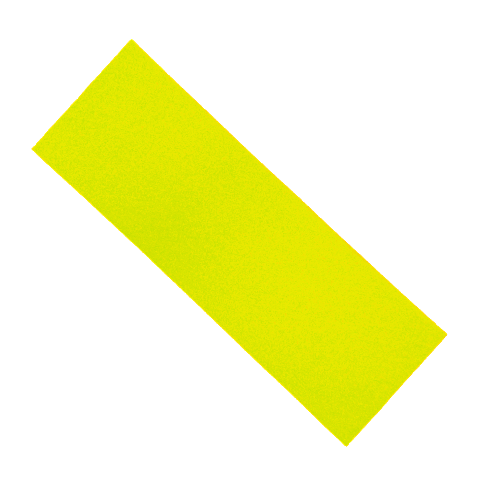 Шкурка для самоката неон желтая 14*40 см