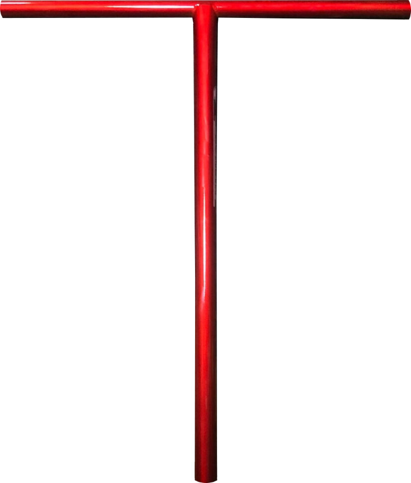 Руль Комета V2 Флэйм 31,8 мм (красный металлик)