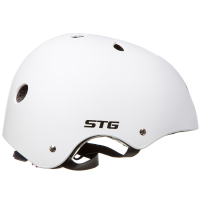 Шлем STG , модель MTV12, размер M(55-58)cm белый, с фикс застежкой