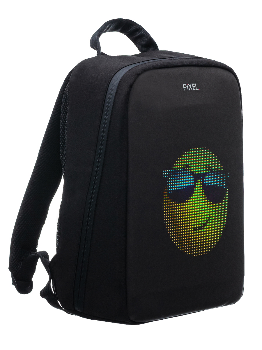 Рюкзак с LED-дисплеем PIXEL PLUS - BLACK MOON (черный)