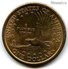 США 1 доллар 2001 D