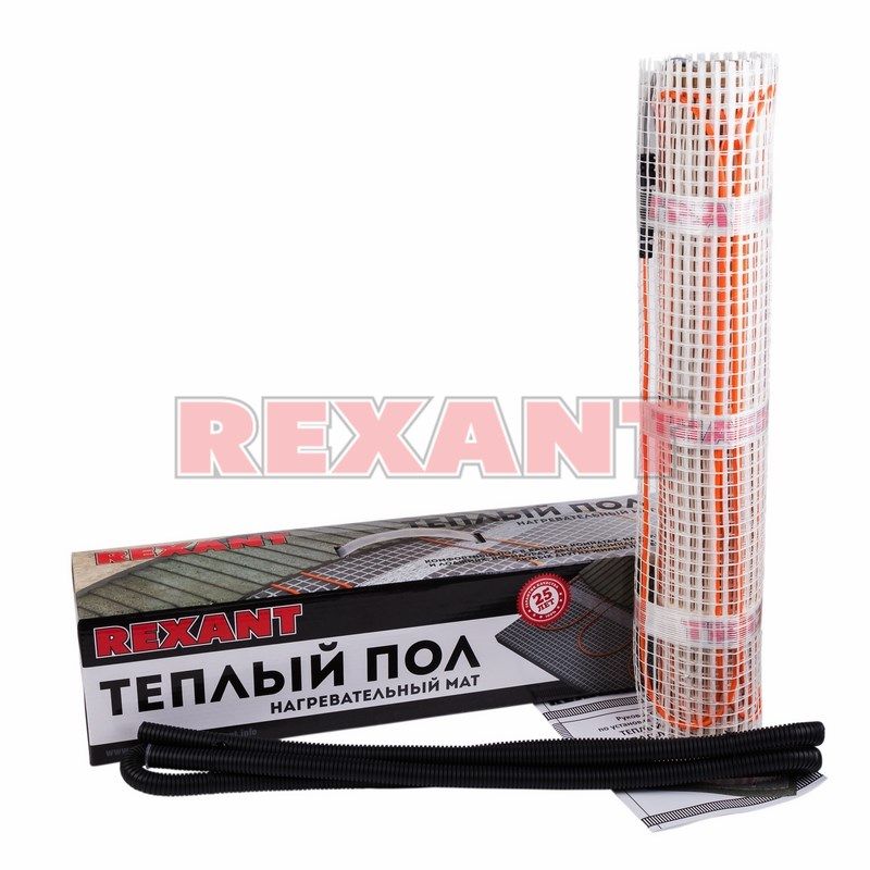 Теплый пол Rexant нагревательный мат 51-0516