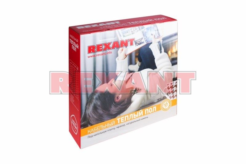 Теплый пол Rexant греющий кабель 51-0522-3