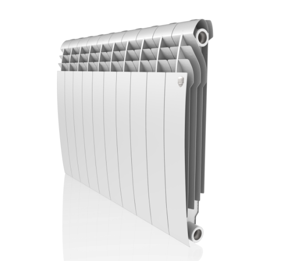 Радиатор биметаллический Royal Thermo BiLiner 500 Bianco Traffico – 10 секций, 17 м2, боковое подключение